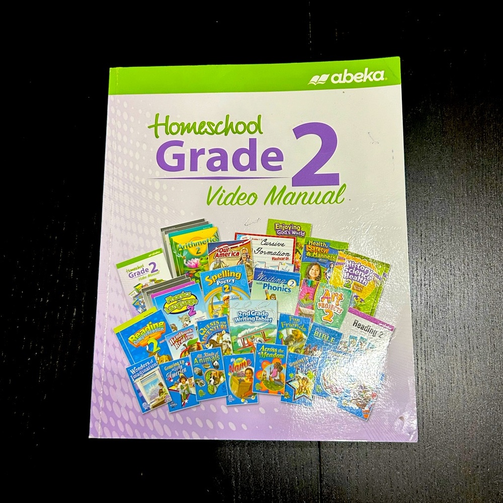 Abeka 2 grade Video manual teacher book